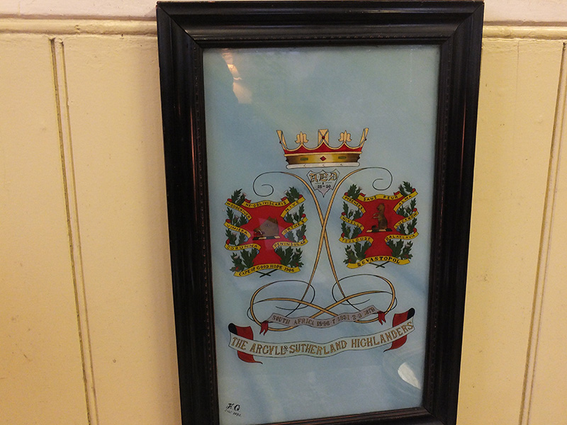 Argyll and Southerland Highlanders Coat of Arms